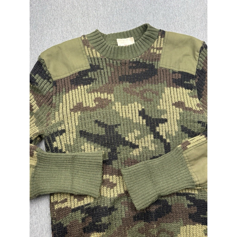 BRIGADE QUARTERMASTERS THE WOOLLY PULLY SWEATER VINTAGE WOOL SWEATER SZ 40 FLAW*